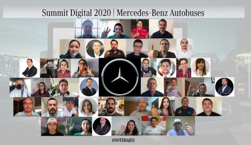 Mercedes-Benz Autobuses concluye Summit Digital 2020: clientes, distribuidores y colaboradores